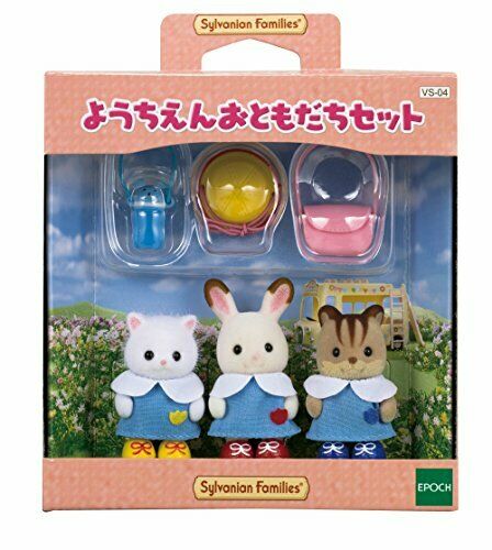 Epoch Sylvanian Families Dolls Kindergarten Friends Set Vs-04- Japan Figure Store - #1 Bring To You The Best Japanese Goods
