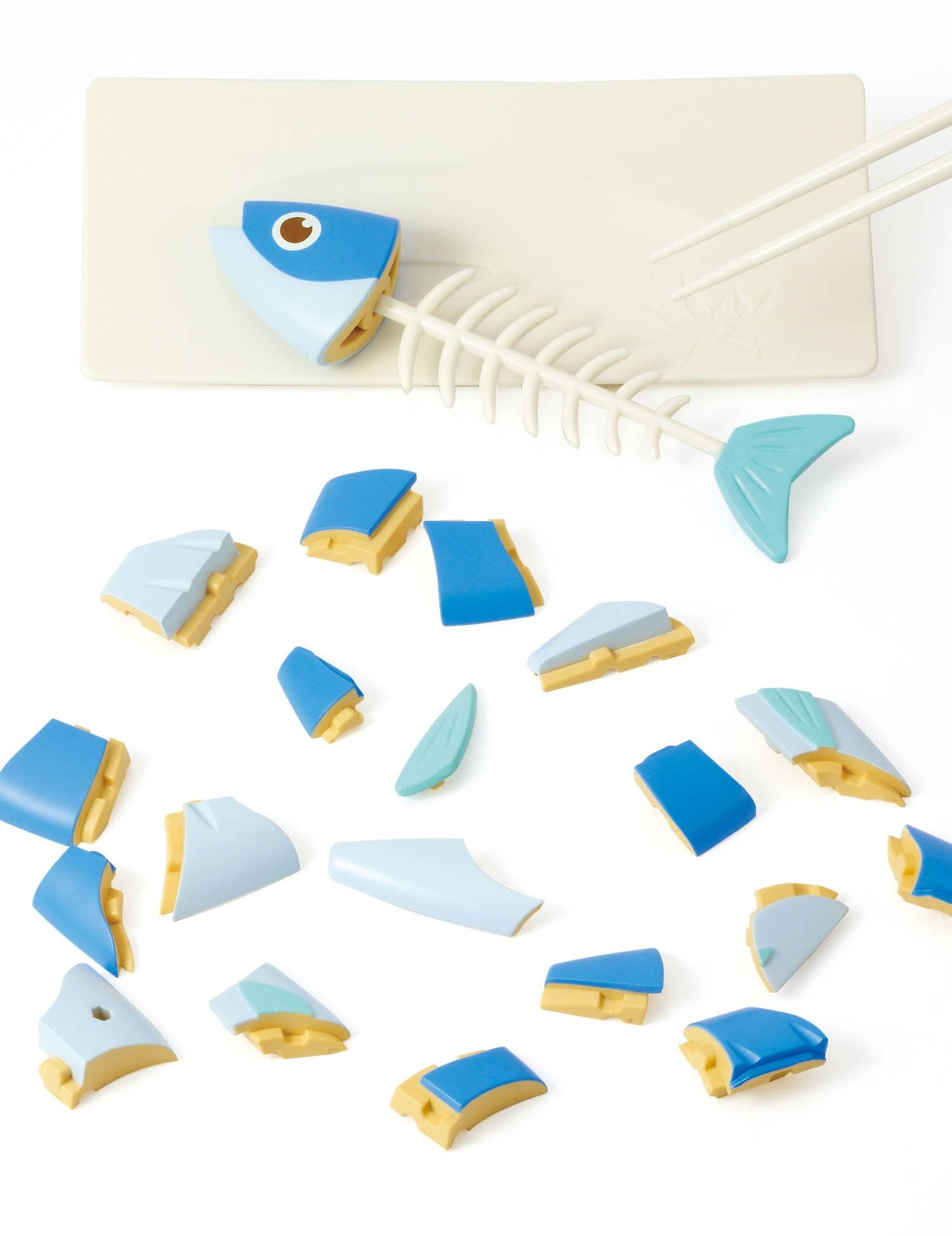 Eyeup Learning Chopstick Manners Fish Puzzle Game- Japan Figure Store - #1 Bring To You The Best Japanese Goods
