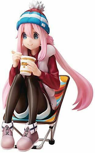 F:nex Yurucamp Nadeshiko Kagamihara 1/8 Scale Premium Noodle Stopper Figure - Japan Figure