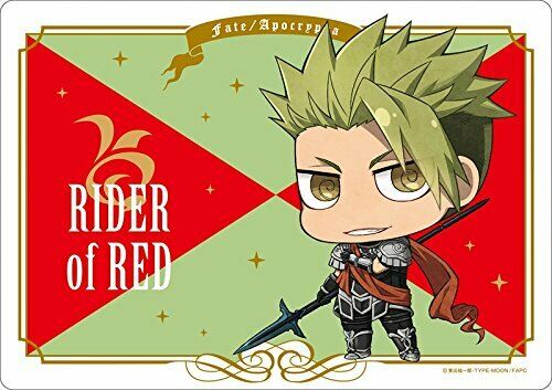 Fate/apocrypha Mouse Pad Rider Of Red - Japan Figure