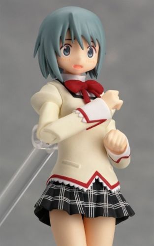 Figma 171 Puella Magi Madoka Magica Sayaka Miki: School Uniform Ver. Figure- Japan Figure Store - #1 Bring To You The Best Japanese Goods