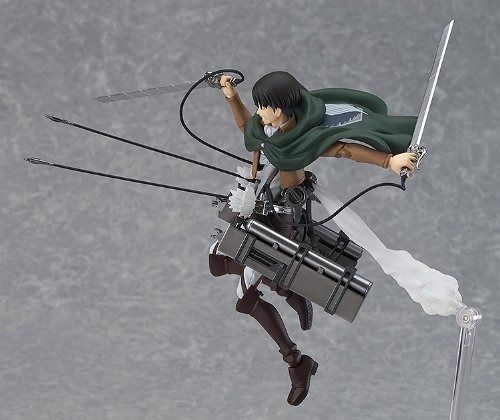 Figma 213 Attack On Titan Levi Figure Max Factory- Japan Figure Store - #1 Bring To You The Best Japanese Goods