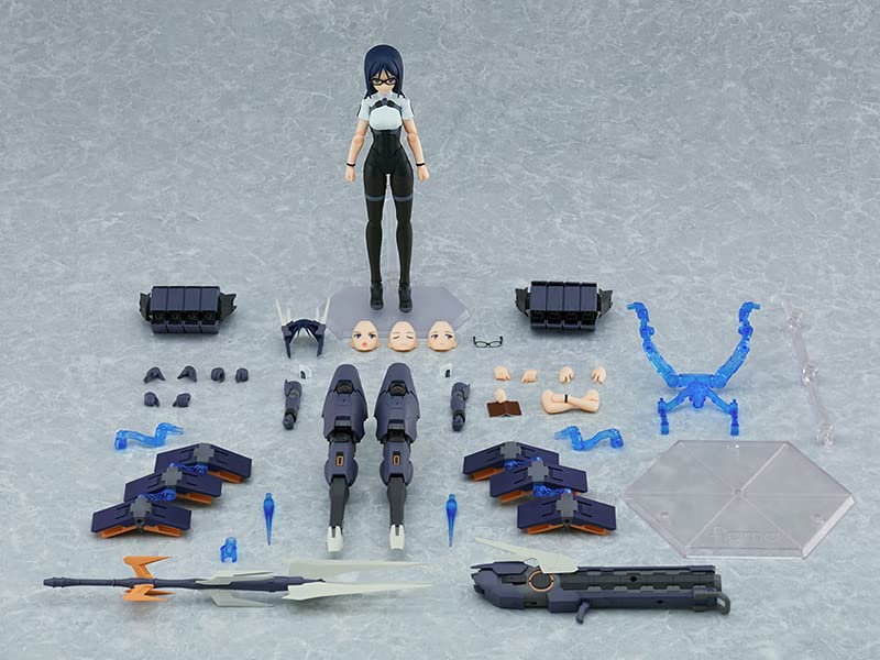Max Factory Figma Alice Gear Aegis Fumika Momoshina Non-Scale Plastic Painted Movable Figure- Japan Figure Store - #1 Bring To You The Best Japanese Goods