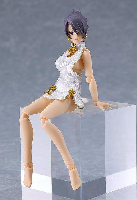 Max Factory Figma Mika White China Dress Miniskirt Figure- Japan Figure Store - #1 Bring To You The Best Japanese Goods