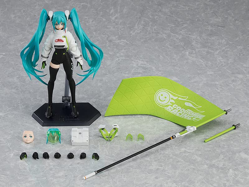 GOOD SMILE COMPANY Figma Racing Miku 2022 Ver. Hatsune Miku Gt Project- Japan Figure Store - #1 Bring To You The Best Japanese Goods