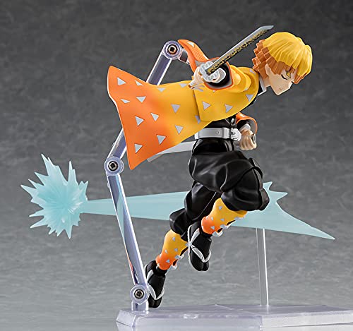 Max Factory Figma Demon Slayer Agatsuma Zenitsu Dx Edition Abs & Pvc Pre-painted Movable Figure- Japan Figure Store - #1 Bring To You The Best Japanese Goods