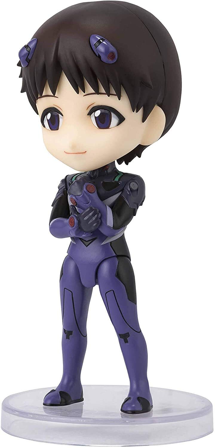 Bandai Spirits Figuarts Mini Evangelion Shinji Ikari 90mm PVC ABS Figure- Japan Figure Store - #1 Bring To You The Best Japanese Goods