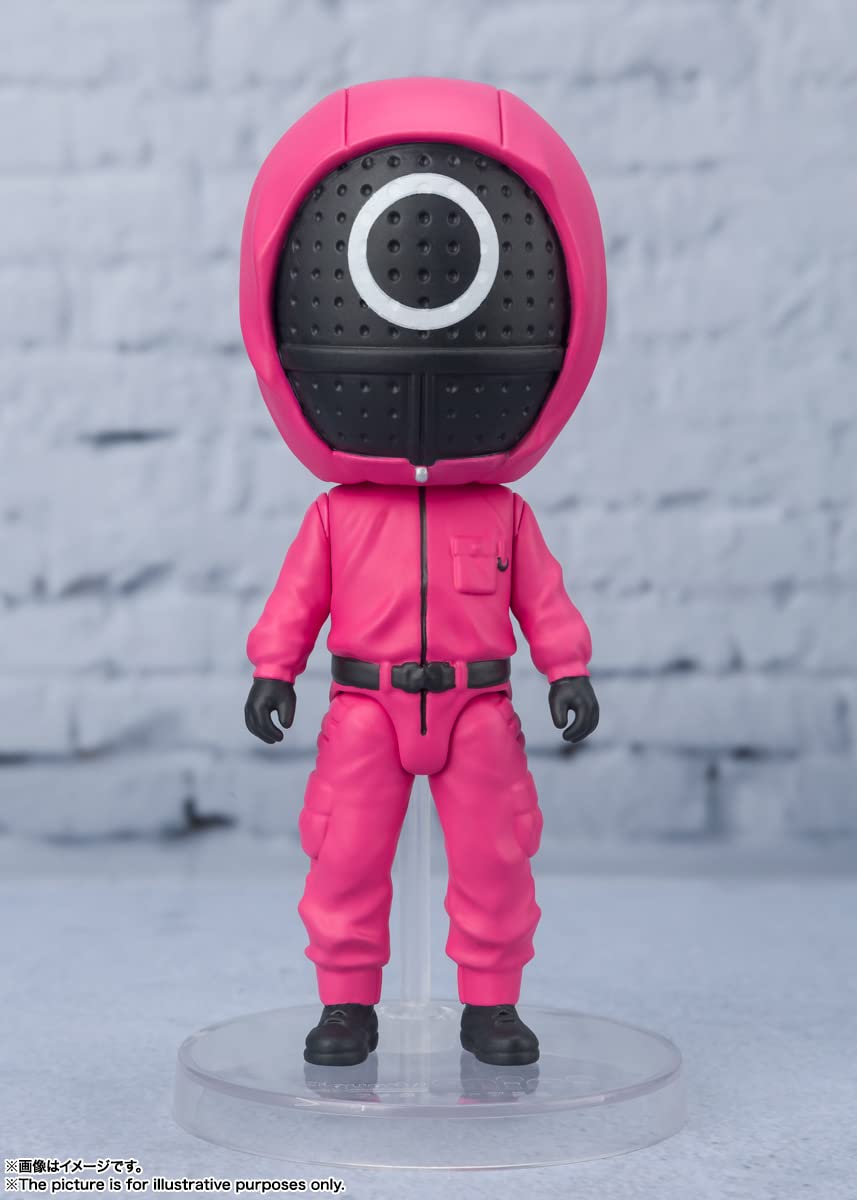 Bandai Spirits S.H.Figuarts Squid Game Mini Mask Worker - Japanese Painted Action Figure- Japan Figure Store - #1 Bring To You The Best Japanese Goods