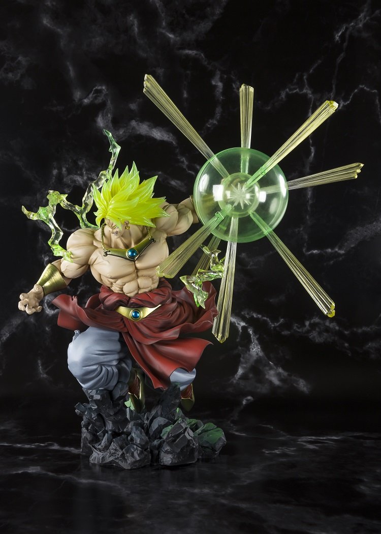 Bandai Spirits Dragon Ball Z Super Saiyan Broly Fierce Battle Figure 320Mm Abs Pvc Japan- Japan Figure Store - #1 Bring To You The Best Japanese Goods