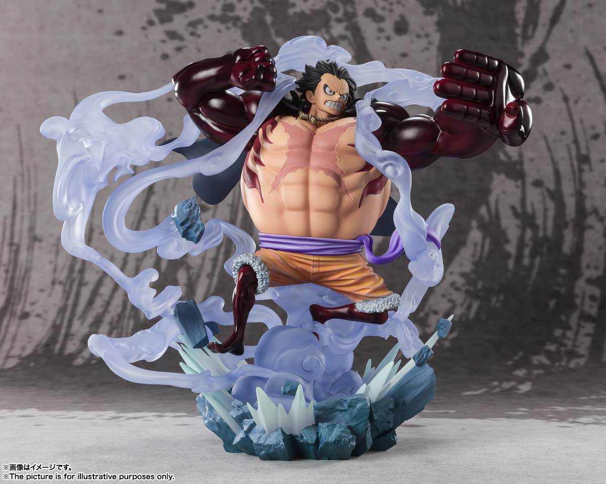 BANDAI - Figuarts Zero Super Fierce Battle Monkey D. Luffy Gear4 Boundman Onigashima Monster Battle - One Piece- Japan Figure Store - #1 Bring To You The Best Japanese Goods