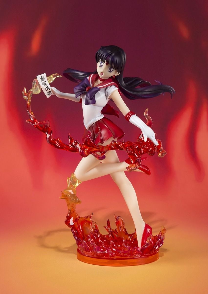 Figuarts Zero Sailor Moom Sailor Mars 1/8 Pvc Figure Bandai Tamashii Nations- Japan Figure Store - #1 Bring To You The Best Japanese Goods