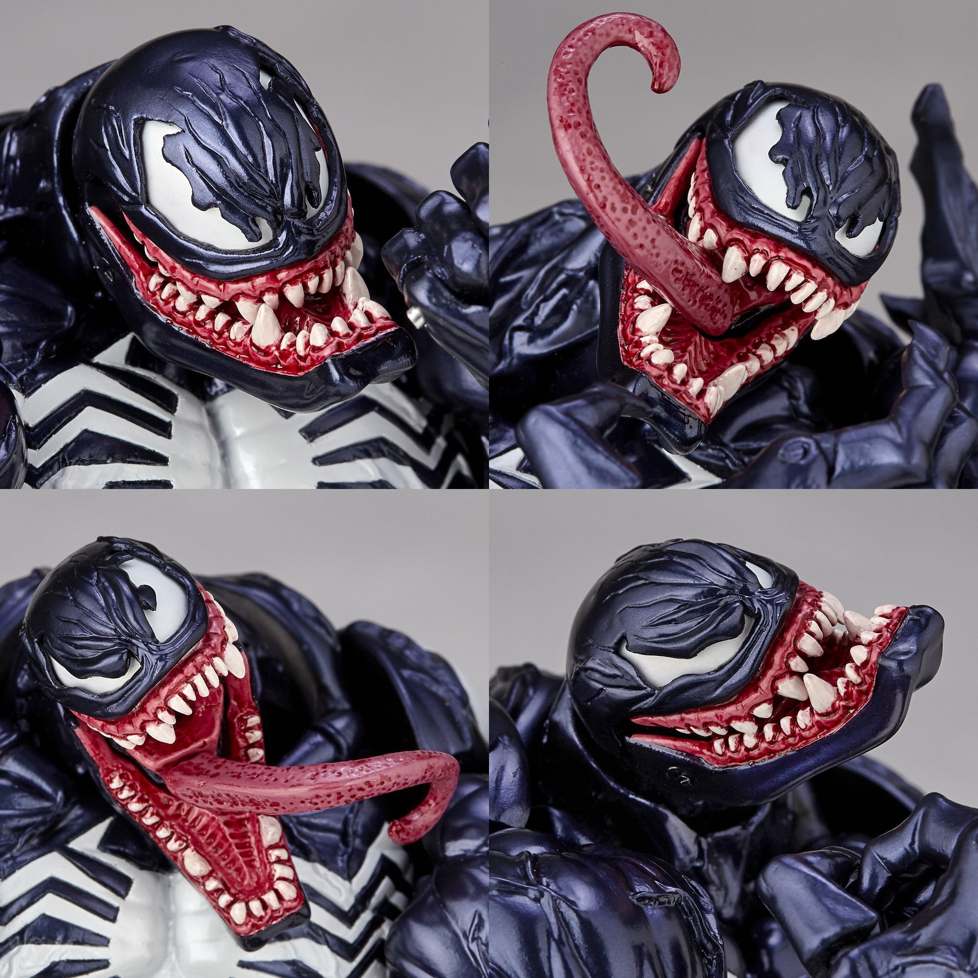 Kaiyodo Amazing Yamaguchi No.003 Venom Revoltech Japanese Venom Figure Toys- Japan Figure Store - #1 Bring To You The Best Japanese Goods