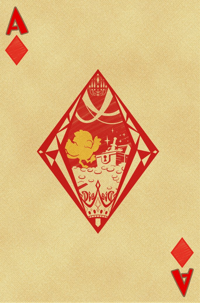 Square Enix Final Fantasy Chocobo Playing Cards- Japan Figure Store - #1 Bring To You The Best Japanese Goods