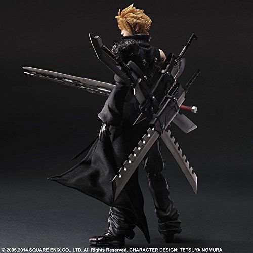 Final Fantasy Vii Advent Children Play Arts Kai Cloud Strife Figure- Japan Figure Store - #1 Bring To You The Best Japanese Goods