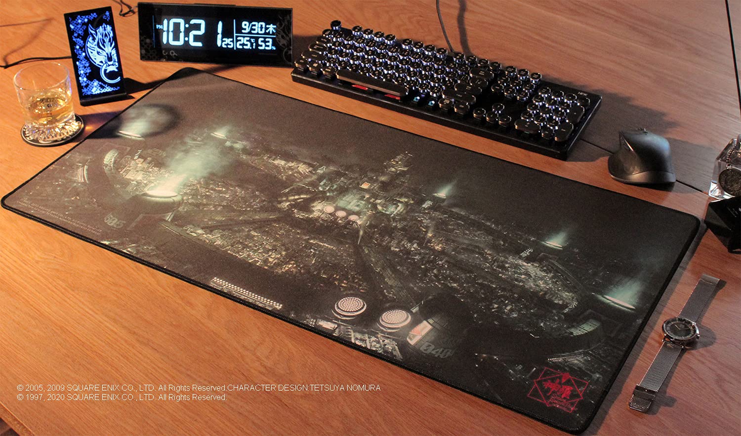 Square Enix Final Fantasy VII Remake Gaming Mouse Pad Midgar- Japan Figure Store - #1 Bring To You The Best Japanese Goods