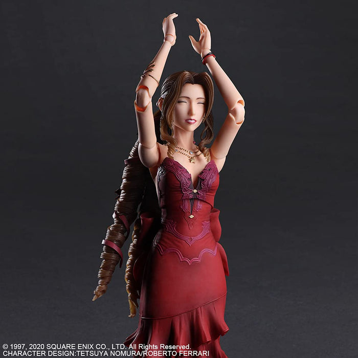 Final Fantasy Vii Remake Play Arts Kai Aerith Gainsborough Dress Ver. Pvc Pre-Painted Action Figure- Japan Figure Store - #1 Bring To You The Best Japanese Goods