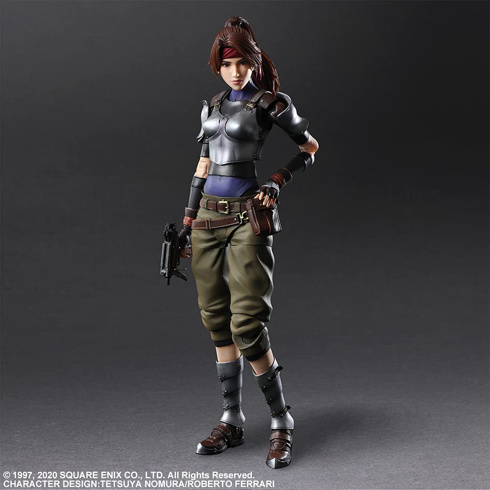 Square Enix Final Fantasy VII Remake Play Arts Kai Jessie Japan Toy Figure Made From Pvc- Japan Figure Store - #1 Bring To You The Best Japanese Goods