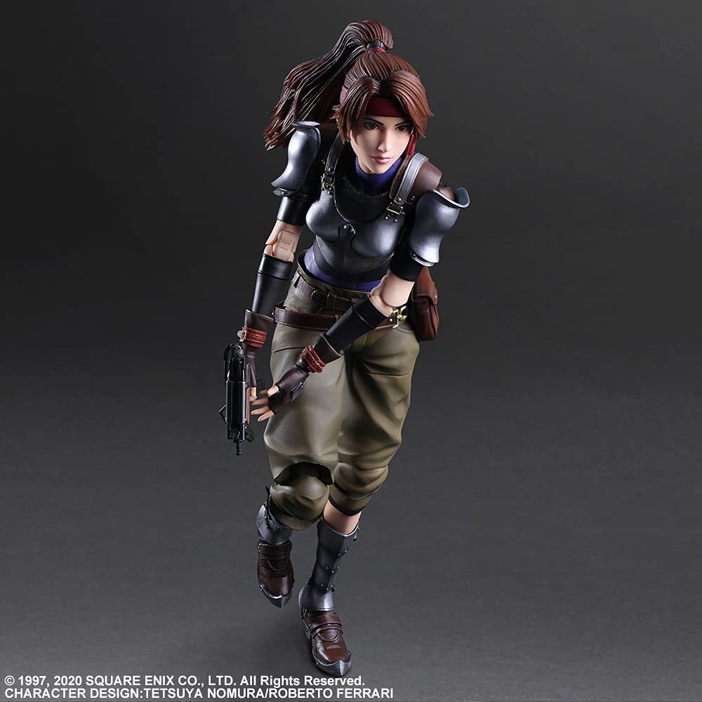 Square Enix Final Fantasy VII Remake Play Arts Kai Jessie Japan Toy Figure Made From Pvc- Japan Figure Store - #1 Bring To You The Best Japanese Goods