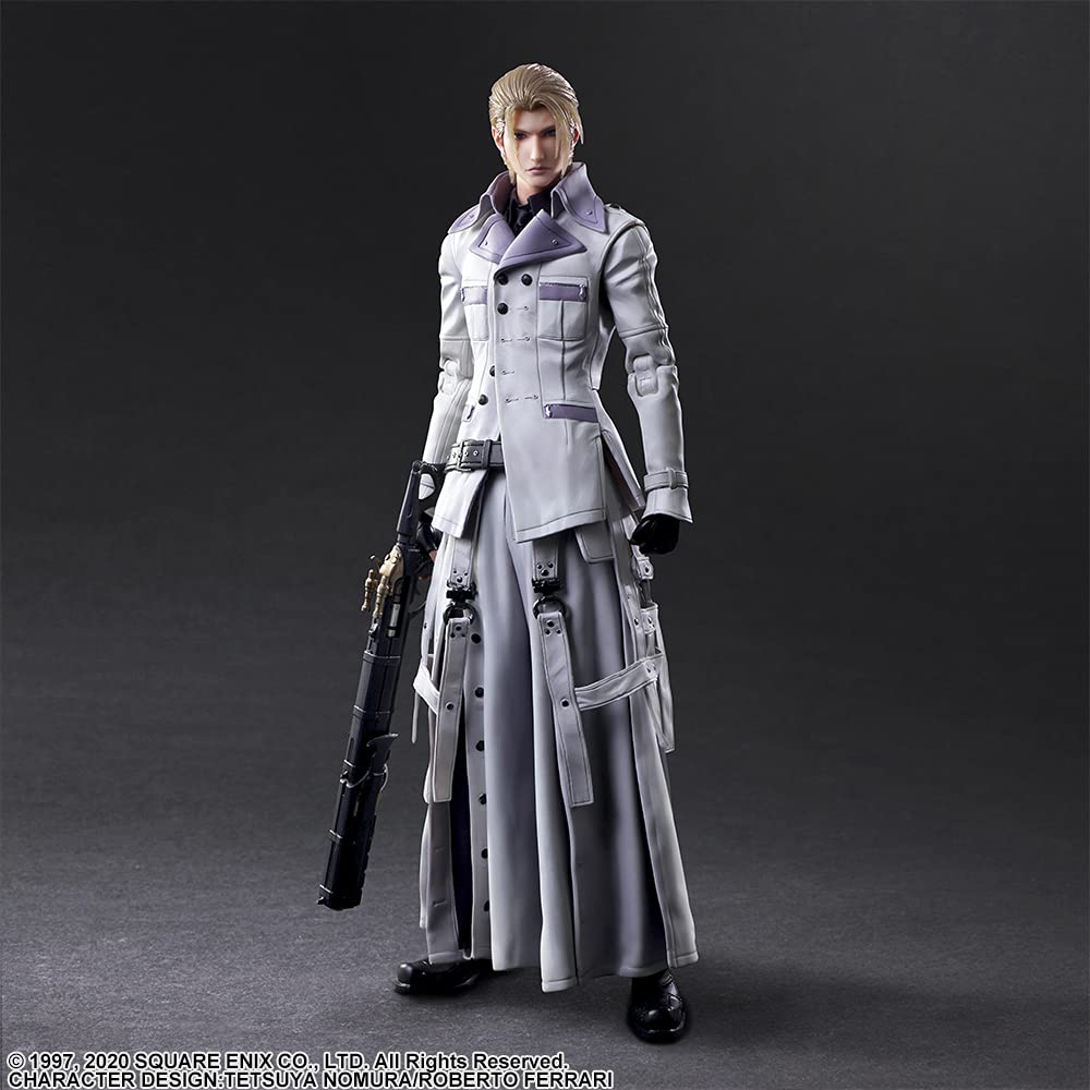 Square Enix Final Fantasy VII Remake Play Arts Kai Rufus Shinra Japan Toy Figure Made From Pvc- Japan Figure Store - #1 Bring To You The Best Japanese Goods