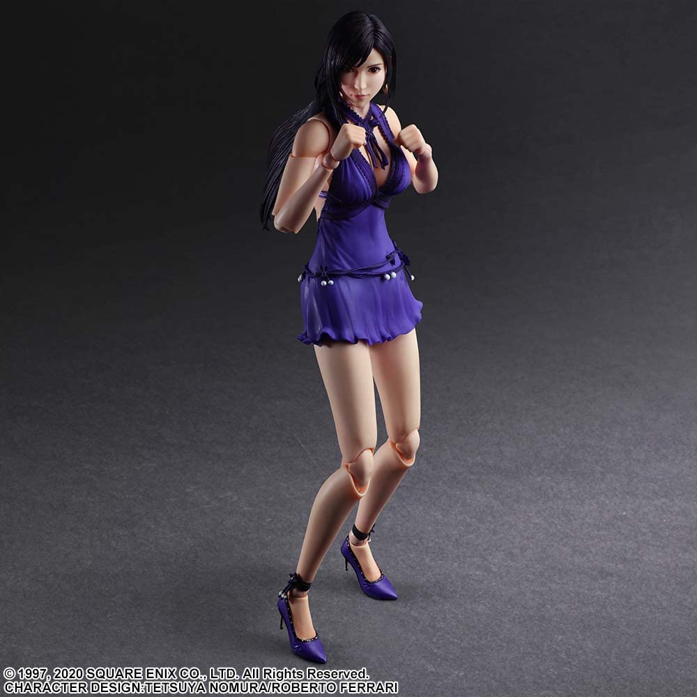 SQUARE ENIX Play Arts Kai Tifa Lockhart Dress Ver. Figure Final Fantasy Vii Remake- Japan Figure Store - #1 Bring To You The Best Japanese Goods