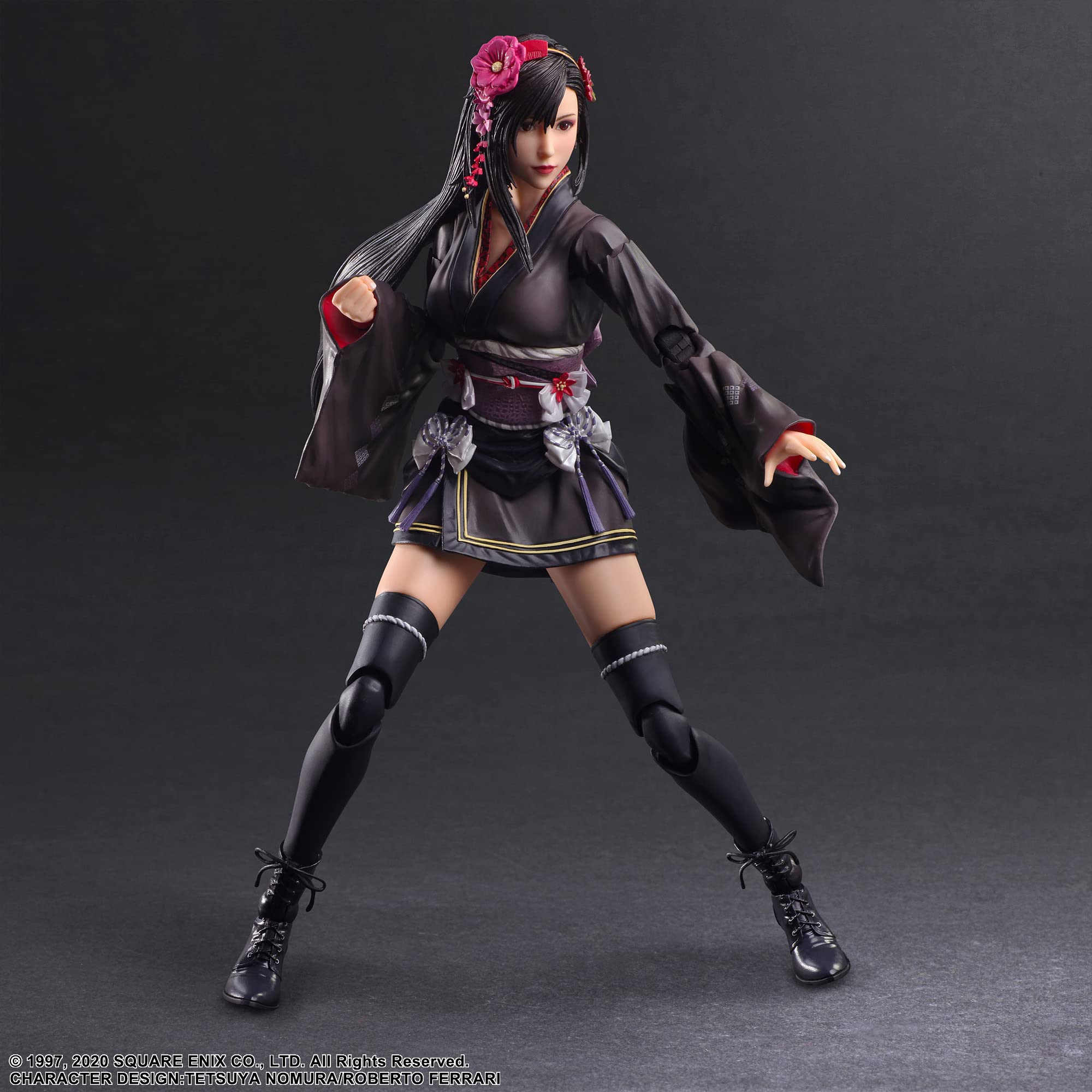Final Fantasy Vii Remake Play Arts Kai Tifa Lockhart Exotic Dress Ver. Pvc Pre-Painted Action Figure- Japan Figure Store - #1 Bring To You The Best Japanese Goods