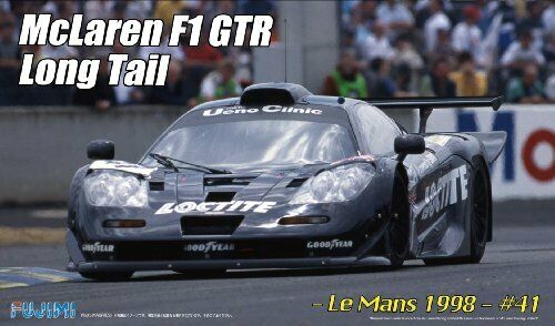 Fujimi 1/24 Scale Mclaren F1 Gtr Long Tail Le Mans 1998 # 41 Plastic Model Kit- Japan Figure Store - #1 Bring To You The Best Japanese Goods