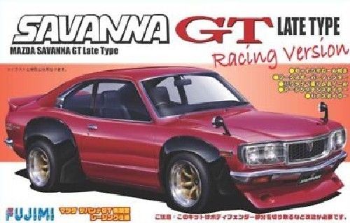 Fujimi Id109 Mazda Savanna Gt Late Type Racing Ver Plastic Model Kit- Japan Figure Store - #1 Bring To You The Best Japanese Goods
