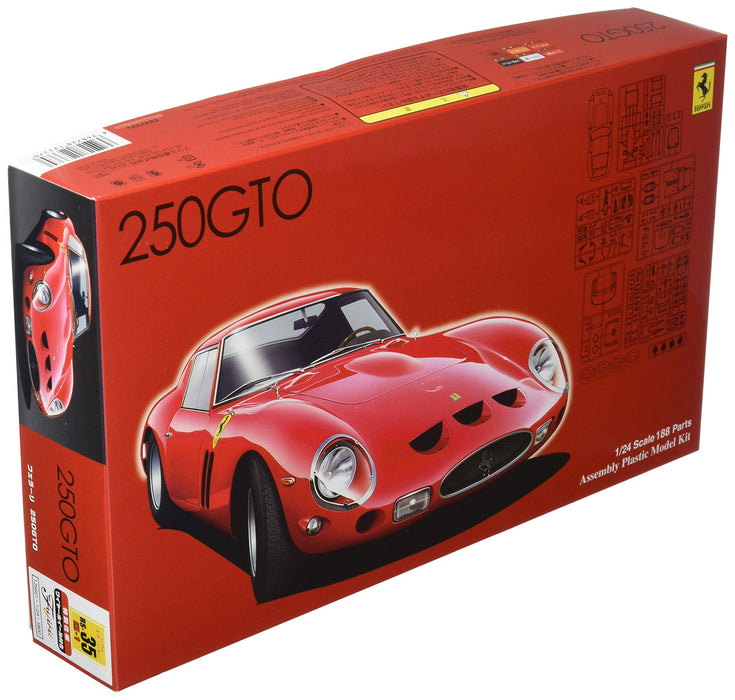 Fujimi Rs35 Ex-1 Ferrari 250Gto Special Version W/Wire Wheel 1/24 Pvc Car Model Kit- Japan Figure Store - #1 Bring To You The Best Japanese Goods