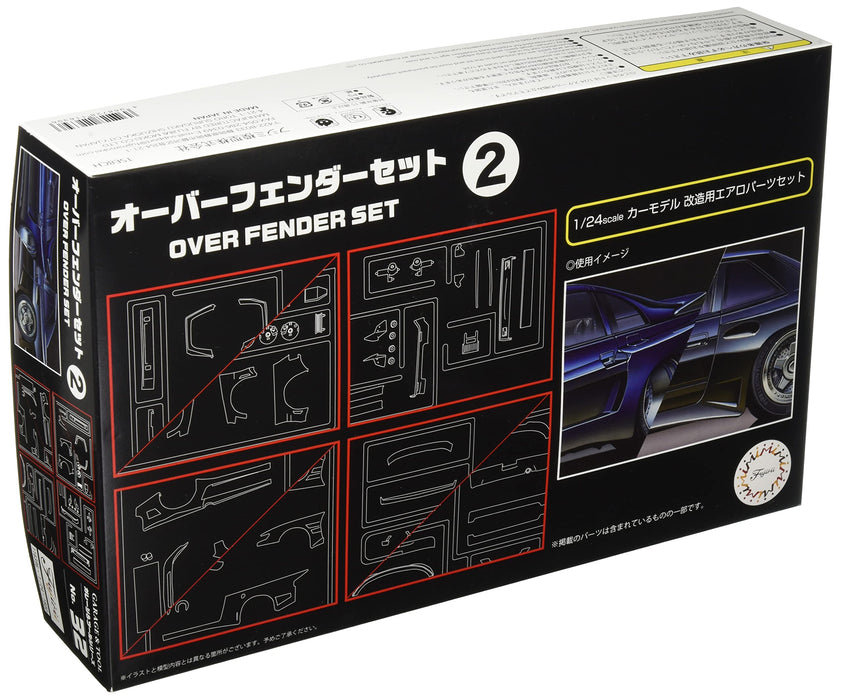 FUJIMI Gt32 116396 Over Fender Set 2 1/24 Scale Kit- Japan Figure Store - #1 Bring To You The Best Japanese Goods