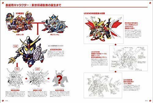 Genkosha Sd Gundam Design Works Art Book- Japan Figure Store - #1 Bring To You The Best Japanese Goods