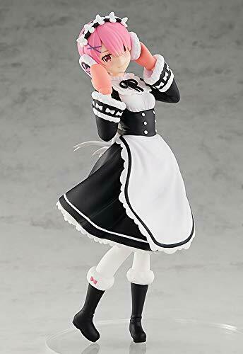 Good Smile Company Pop Up Parade Re: Zero Ram: Ice Season Ver. Figure- Japan Figure Store - #1 Bring To You The Best Japanese Goods