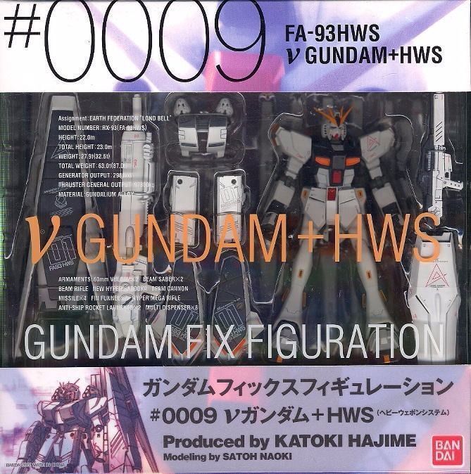 Gundam Fix Figuration #0009 Fa-93hws Nu Gundam Hws Action Figure Bandai Japan- Japan Figure Store - #1 Bring To You The Best Japanese Goods
