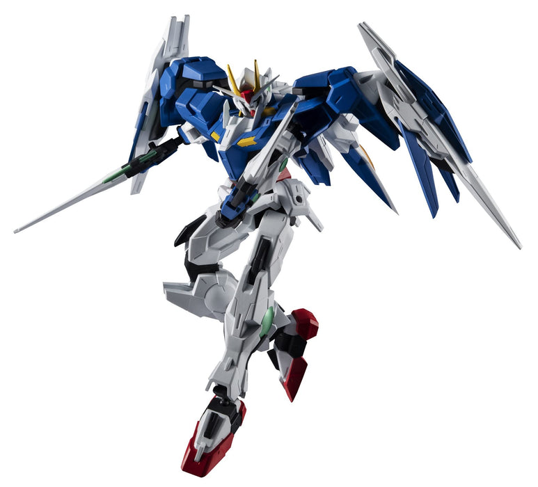 Gundam Universe Mobile Suit Gundam 00 Gn-0000 + Gnr-010 00 Raiser Approximately 150Mm Abs Pvc Pre-Painted Movable Figure- Japan Figure Store - #1 Bring To You The Best Japanese Goods
