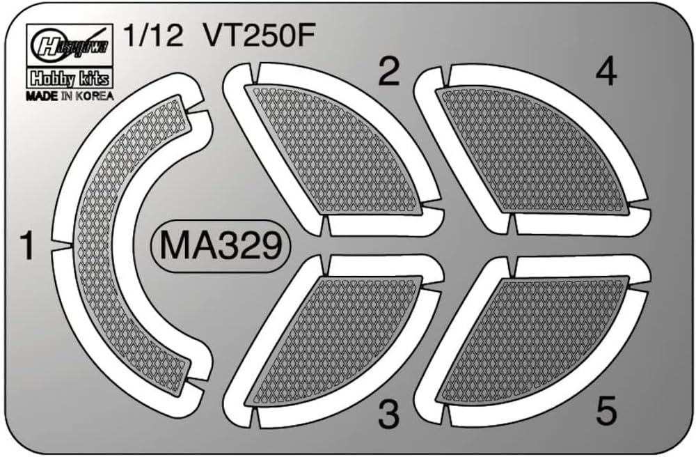 Hasegawa 1/12 Honda VT250F Plastic Model with Photo-Etched Parts 21750- Japan Figure Store - #1 Bring To You The Best Japanese Goods