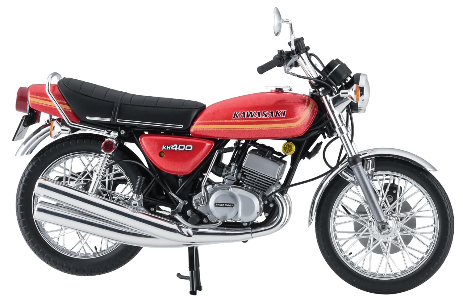 Hasegawa 1/12 Kawasaki Kh400-A3/A4 Japan Plastic Model 21754- Japan Figure Store - #1 Bring To You The Best Japanese Goods