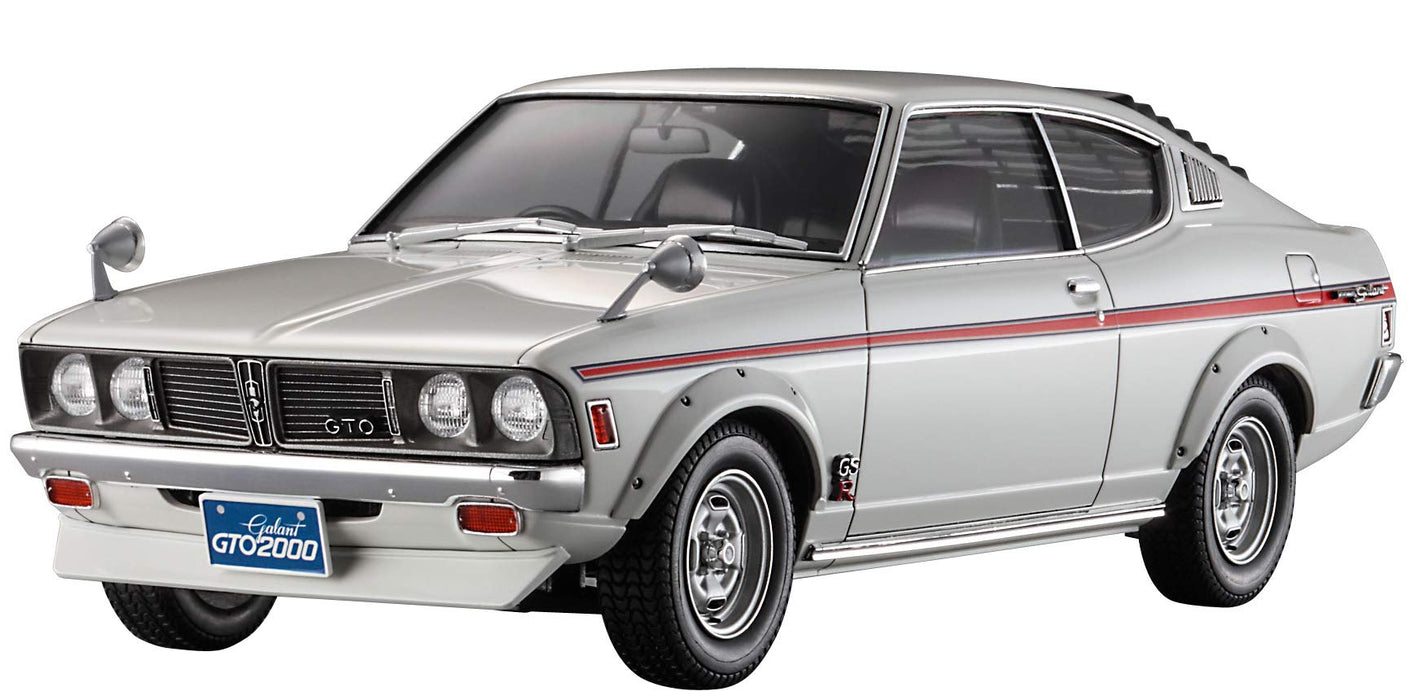 HASEGAWA 1/24 Mitsubishi Galant Gto 2000Gsr W/Chin Spoiler Plastic Model- Japan Figure Store - #1 Bring To You The Best Japanese Goods