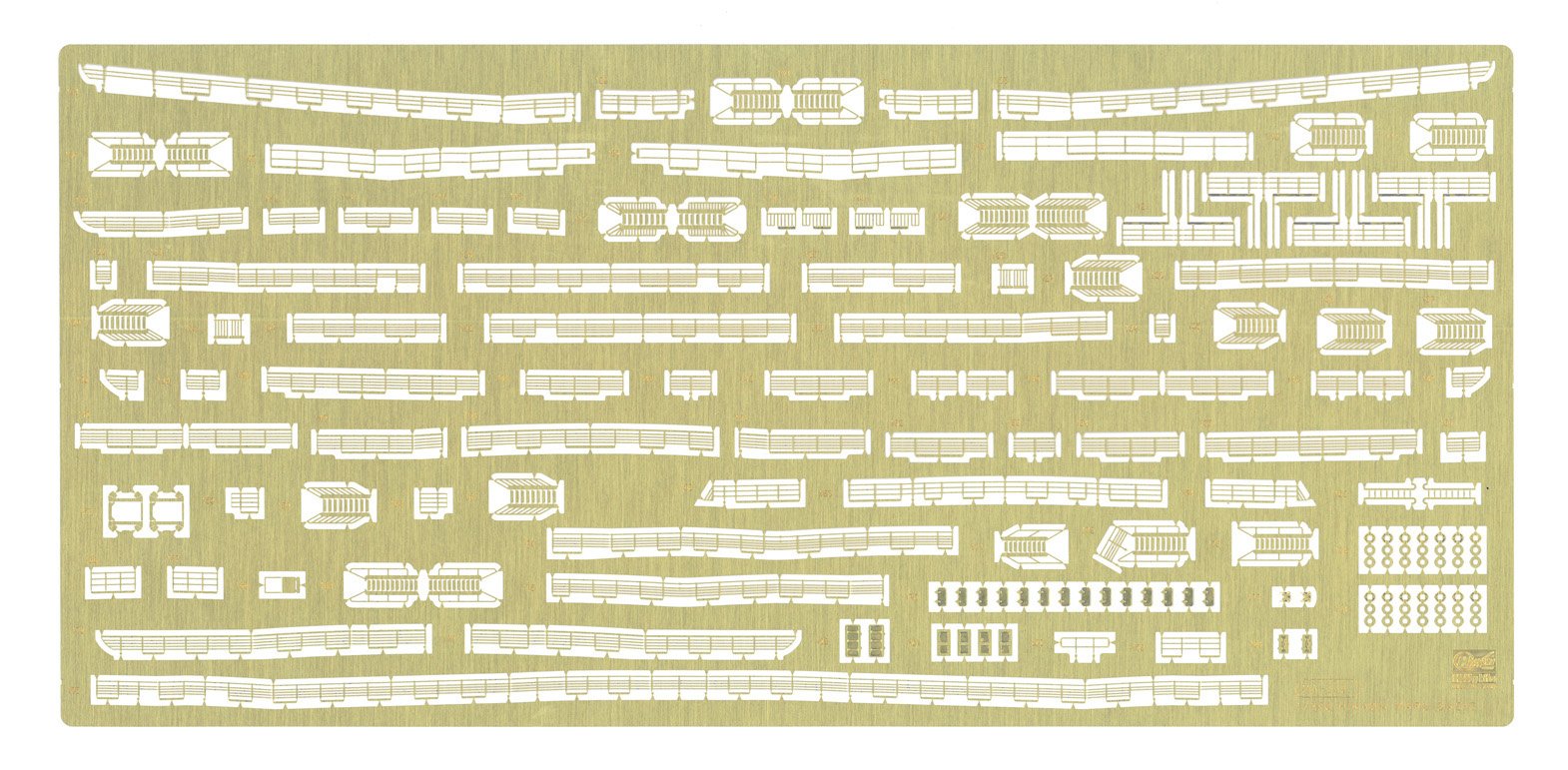 HASEGAWA Qg49 721494 Hikawamaru Detail Up Photo Etched Parts Basic 1/350 Scale- Japan Figure Store - #1 Bring To You The Best Japanese Goods