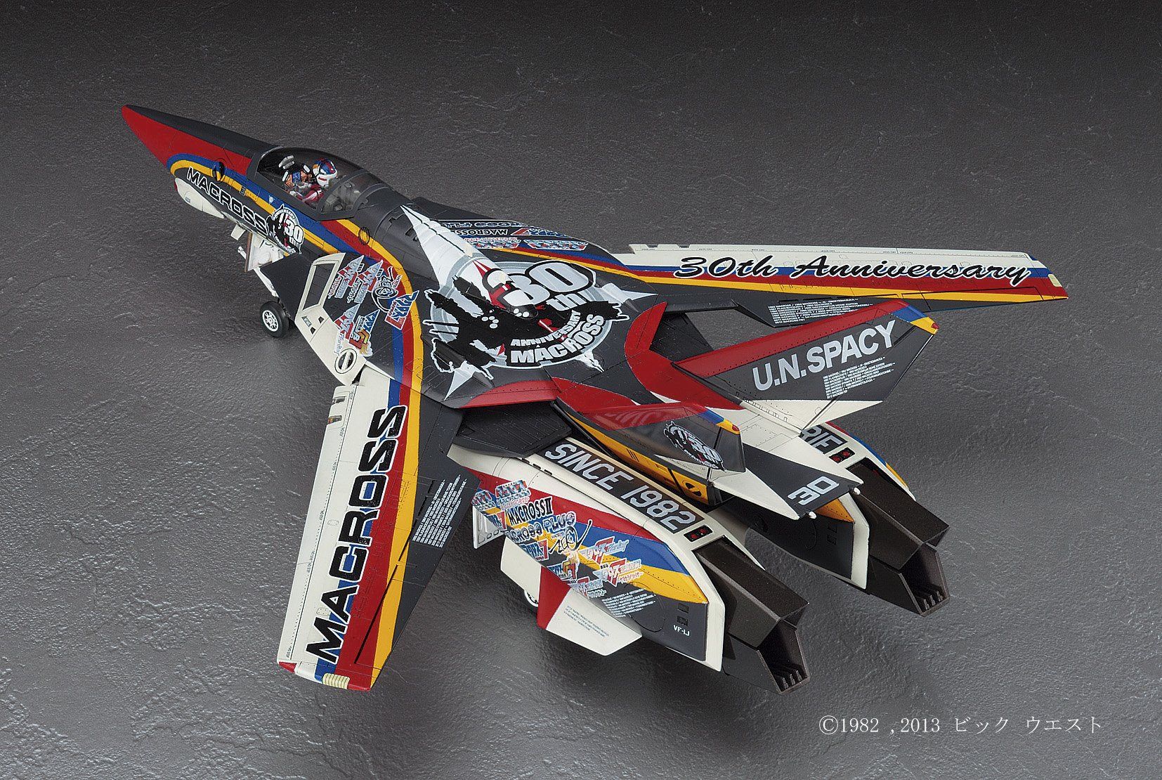 Hasegawa 1/48 Macross Series Vf-1J Valkyrie Macross 30Th Anniversary Painting Machine 65824- Japan Figure Store - #1 Bring To You The Best Japanese Goods