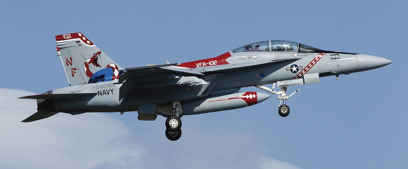 HASEGAWA 02165 F/A-18F Super Hornet Vfa-102 60Th Anniversary 1/72 Scale Kit- Japan Figure Store - #1 Bring To You The Best Japanese Goods