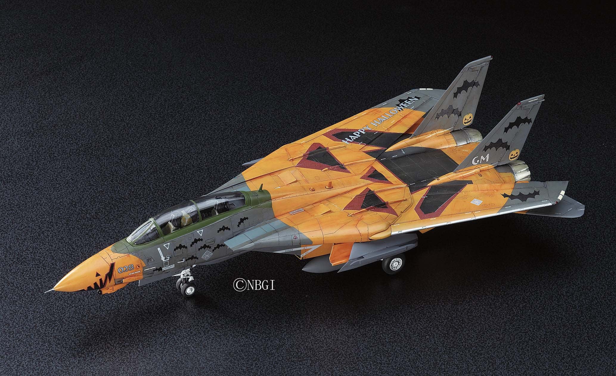 HASEGAWA Sp309 Ace Combat F-14D Tomcat Pumpkin Face 1/72 Scale Kit- Japan Figure Store - #1 Bring To You The Best Japanese Goods