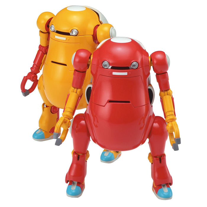 HASEGAWA Cw09 Mechatrowego No. 1 Red & Yellow 1/35 Scale Kit 4967834645097- Japan Figure Store - #1 Bring To You The Best Japanese Goods