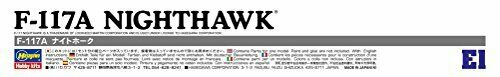 Hasegawa F-117a Night Hawk Plastic Model- Japan Figure Store - #1 Bring To You The Best Japanese Goods