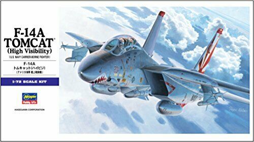 Hasegawa F-14a Tomcat High Visibility Plastic Model- Japan Figure Store - #1 Bring To You The Best Japanese Goods