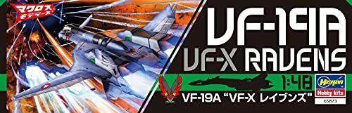 Hasegawa Macross Plus Vf-19a 'vf-x Ravens' 1/48 Scale Plastic Model- Japan Figure Store - #1 Bring To You The Best Japanese Goods
