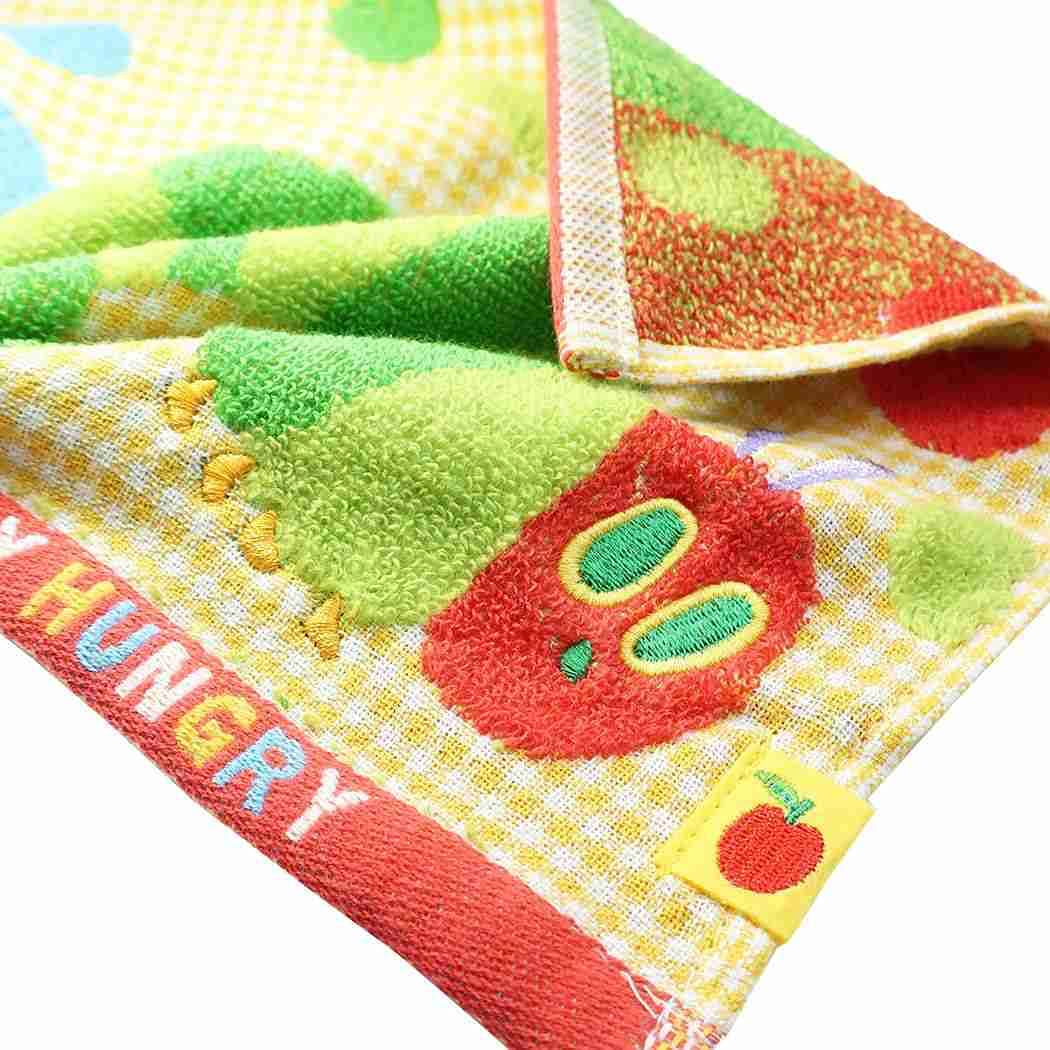 HAYASHI The Very Hungry Caterpillar Hand Towel Happy Fruits- Japan Figure Store - #1 Bring To You The Best Japanese Goods