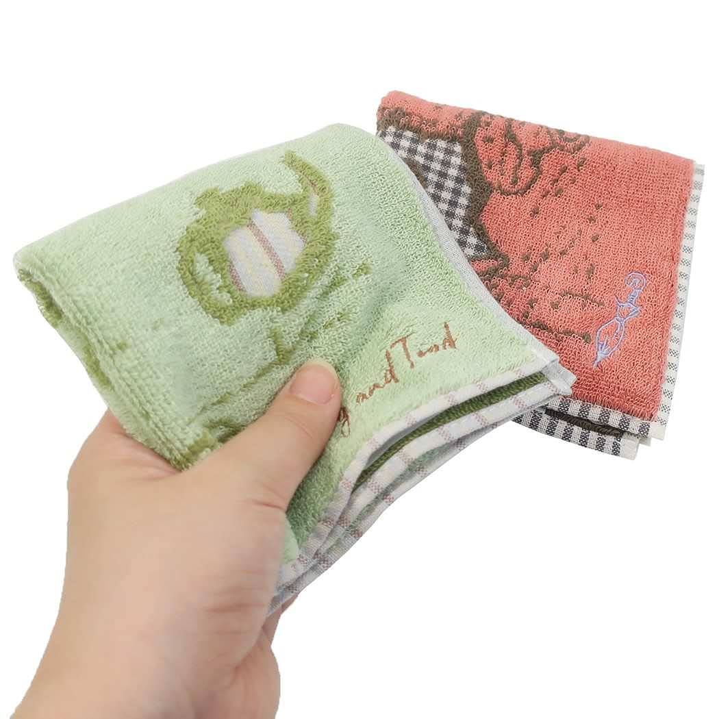 HAYASHI - Frog And Toad Hand Towel Toad- Japan Figure Store - #1 Bring To You The Best Japanese Goods