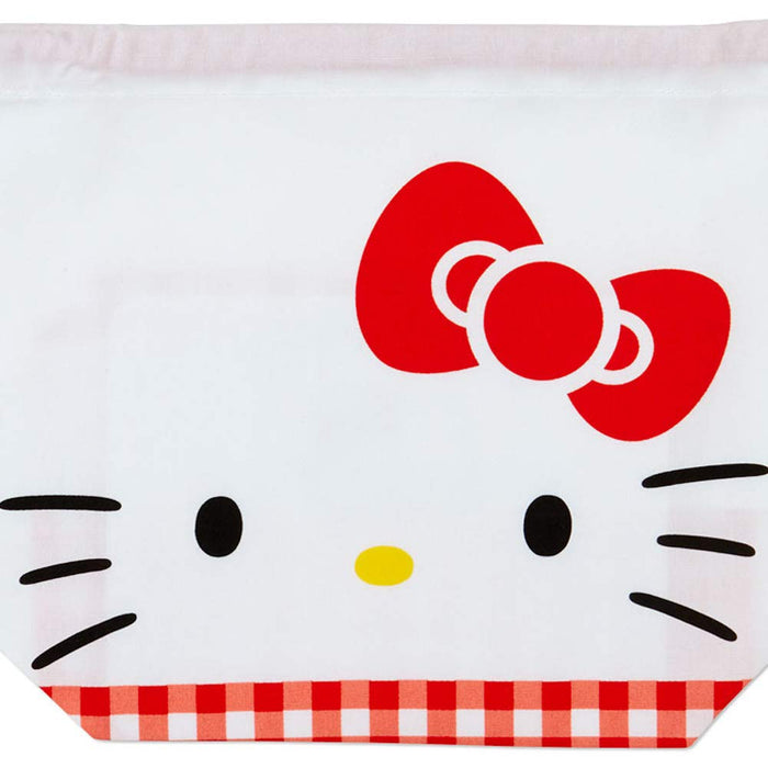 SANRIO Lunch Bag Face Hello Kitty- Japan Figure Store - #1 Bring To You The Best Japanese Goods