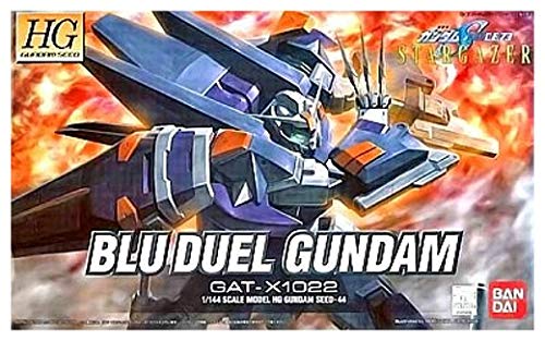 BANDAI 459381 Hg Gundam Seed Blu Duel Gundam 1/144 Scale Kit- Japan Figure Store - #1 Bring To You The Best Japanese Goods