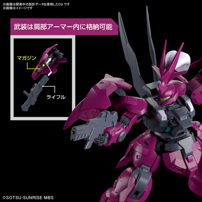 Bandai Spirits Hg Mobile Suit Gundam Mercury Witch Dylanza 1/144 Scale Color-Coded Model- Japan Figure Store - #1 Bring To You The Best Japanese Goods