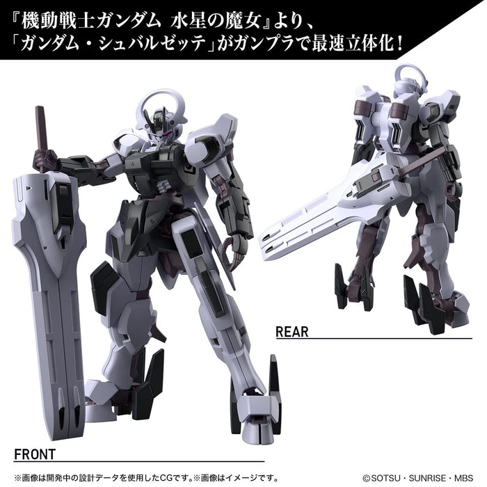 Hg Mobile Suit Gundam Witch Of Mercury Gundam Schwarzette 1/144 Scale Color Coded Plastic Model- Japan Figure Store - #1 Bring To You The Best Japanese Goods